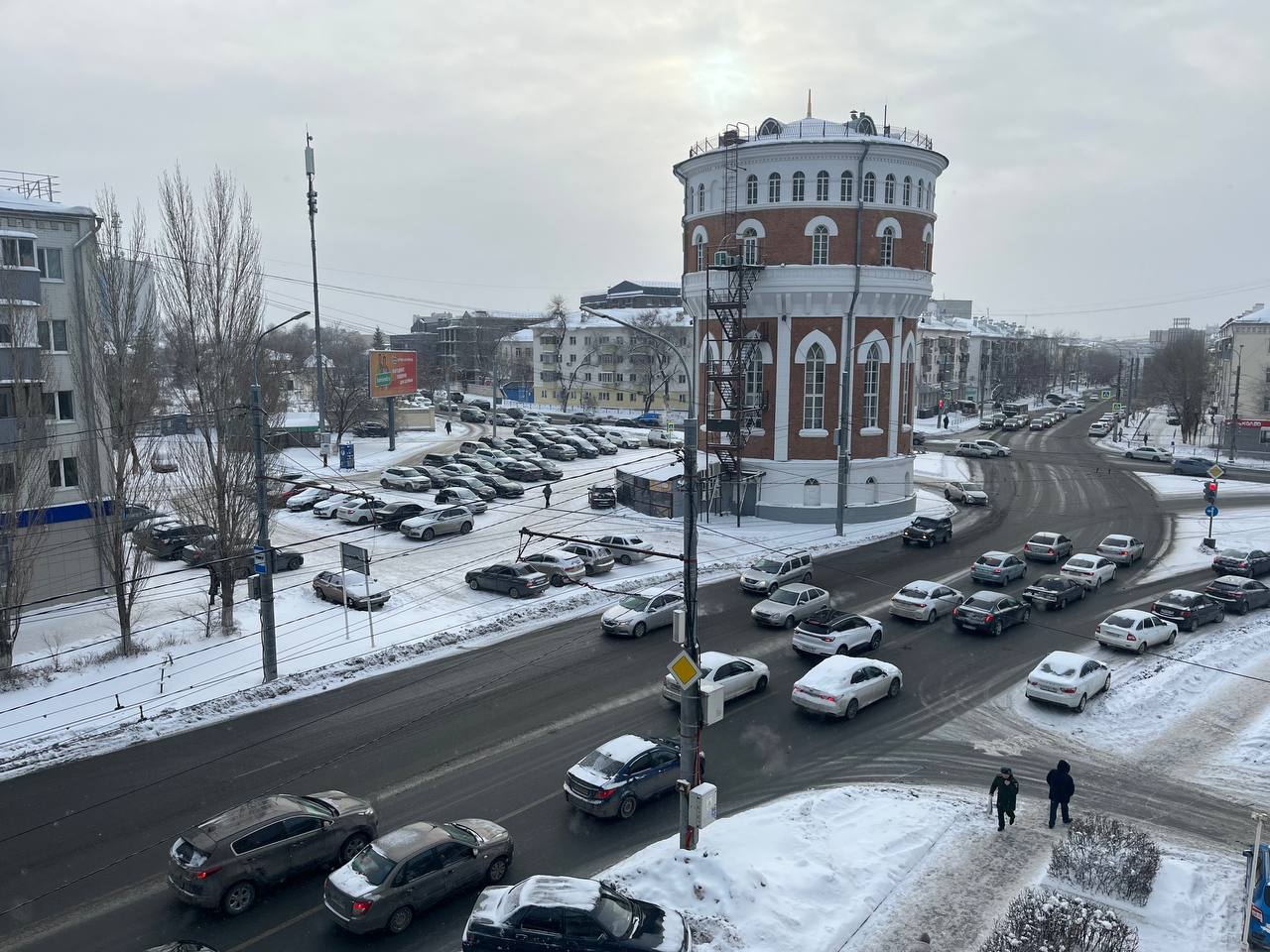 пробки в Оренбурге