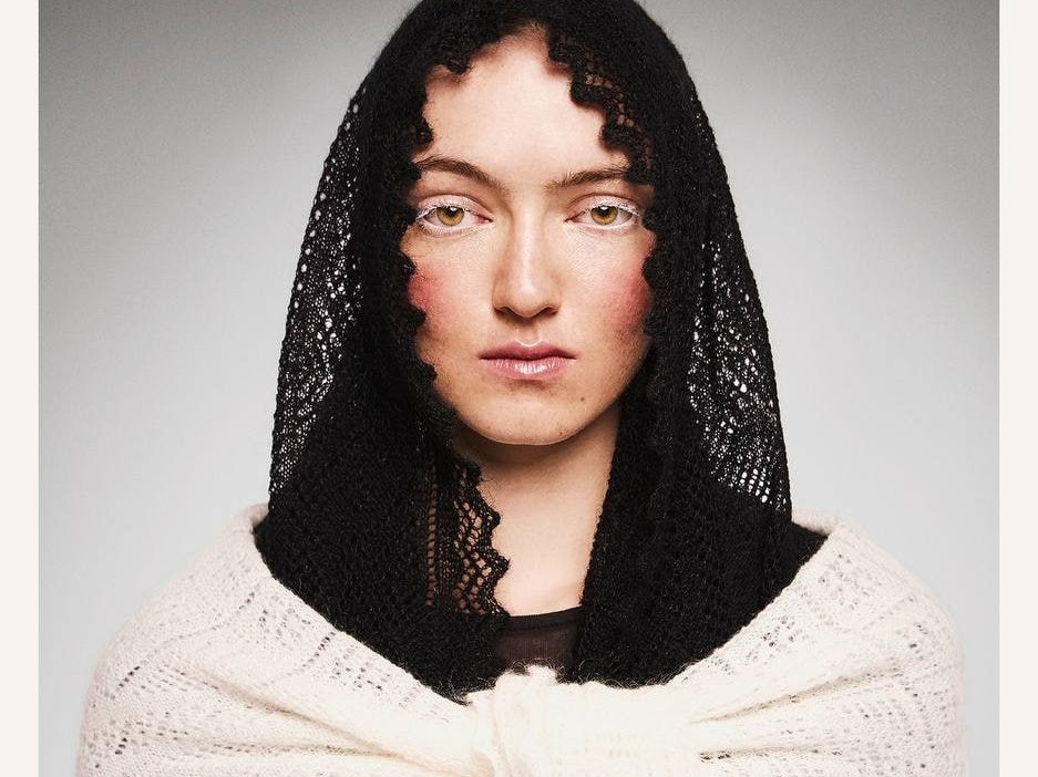 пуховый платок