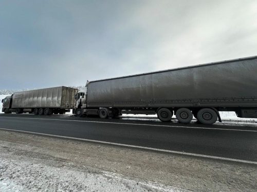 фуры столкнулись