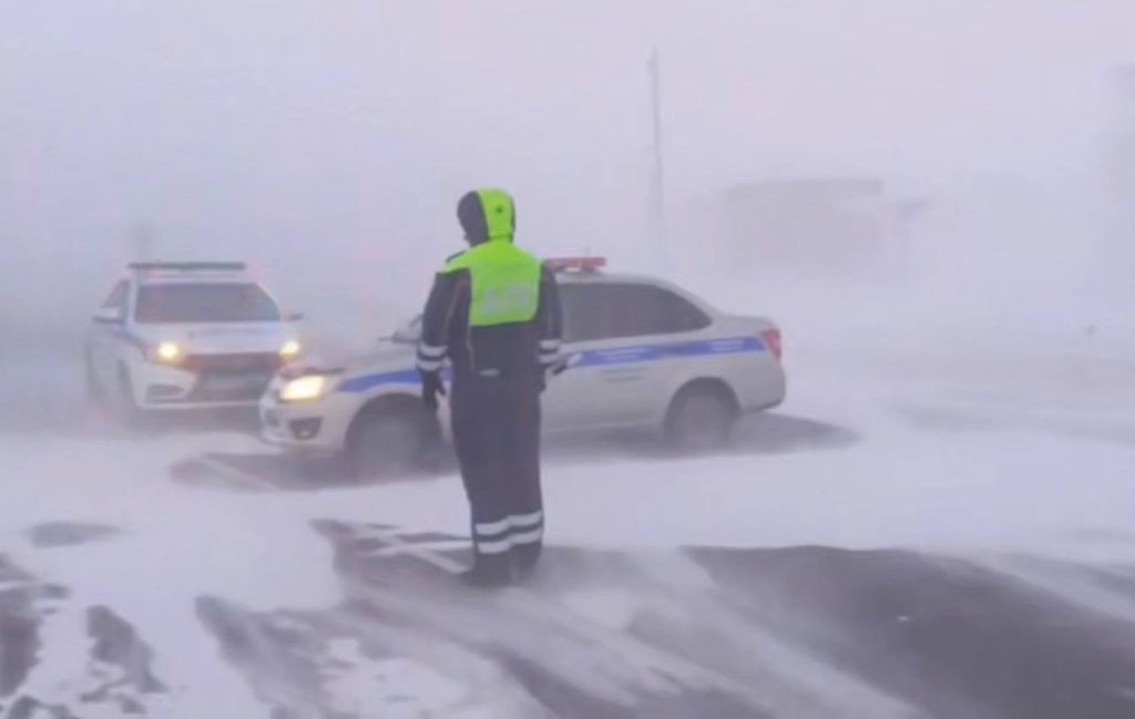 трасса Оренбург-Орск