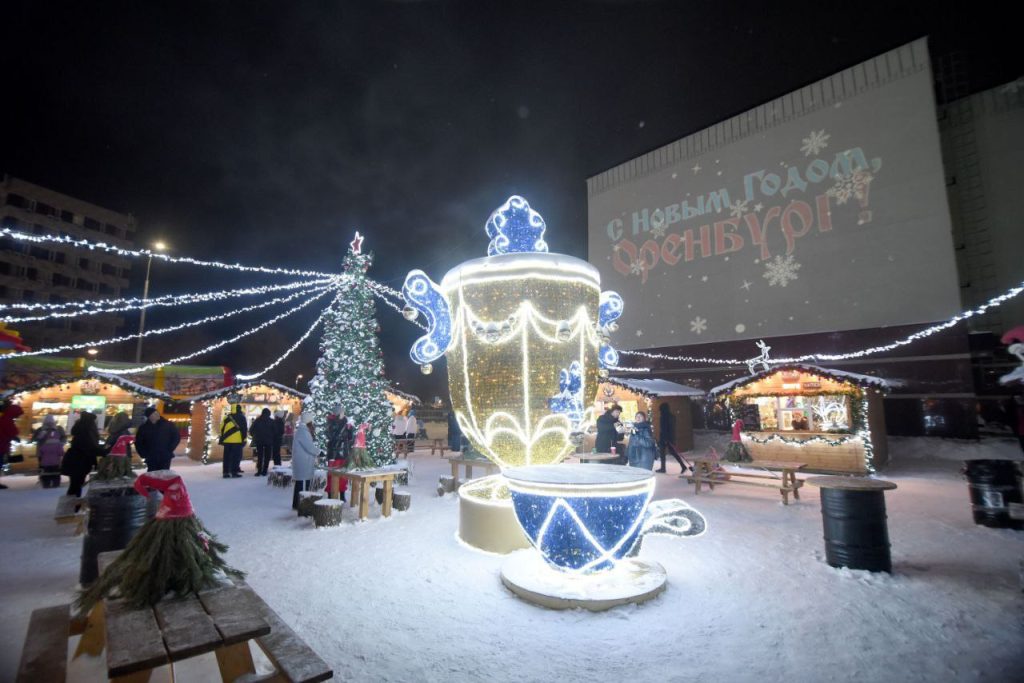 новогодний городок