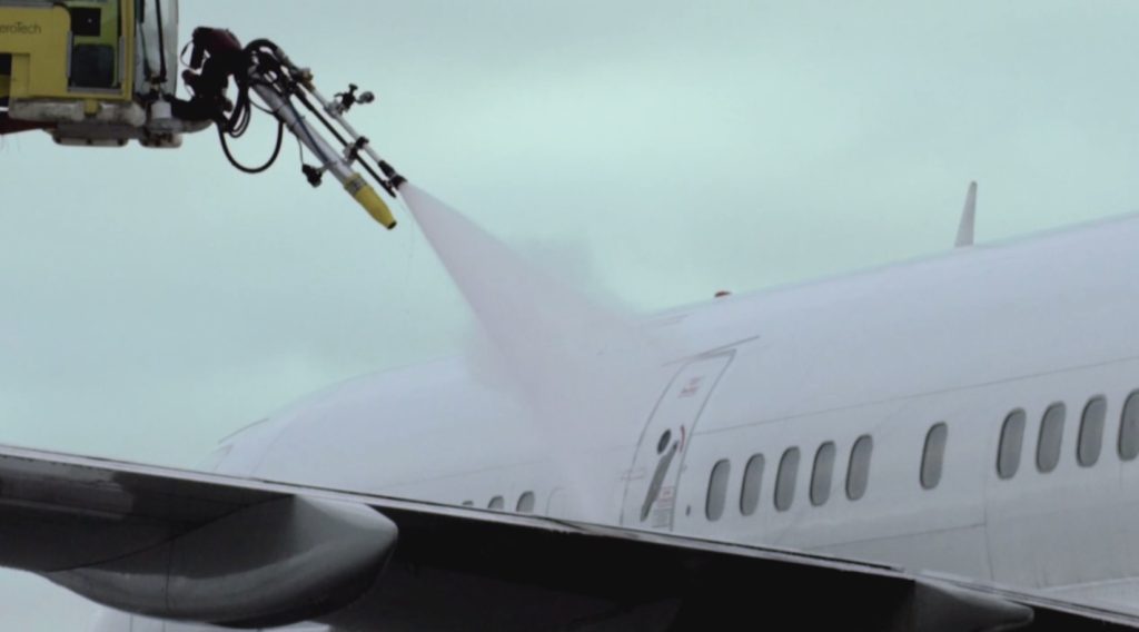 обработка самолетов