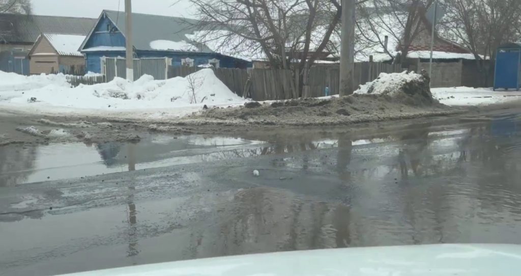 потоп в Оренбурге