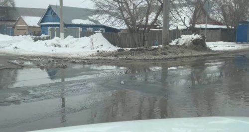 потоп в Оренбурге