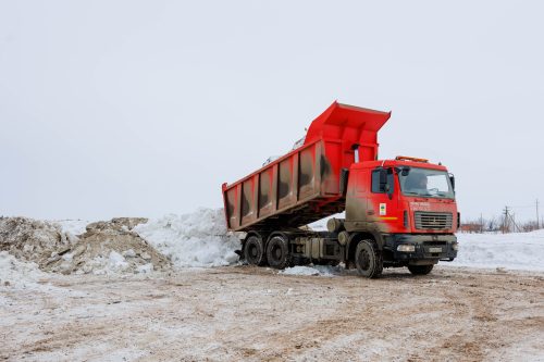оренбург вывоз снега