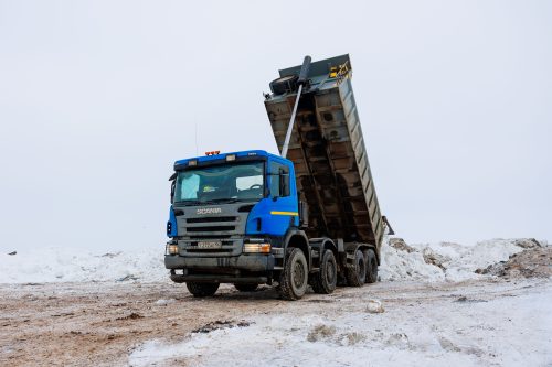 Оренбург снег