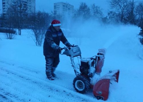 уборка снега