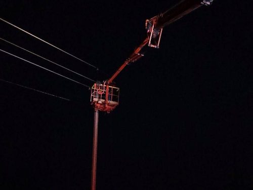 восстановили электроснабжение