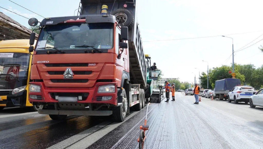 ремонт дорог оренбург