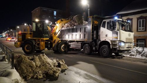 вывоз снега