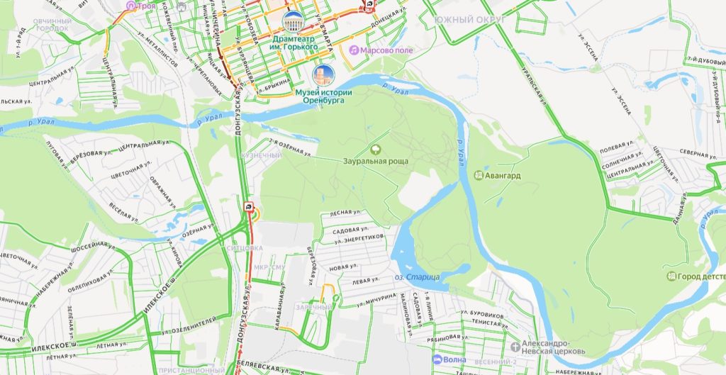 ДТП на донгузской