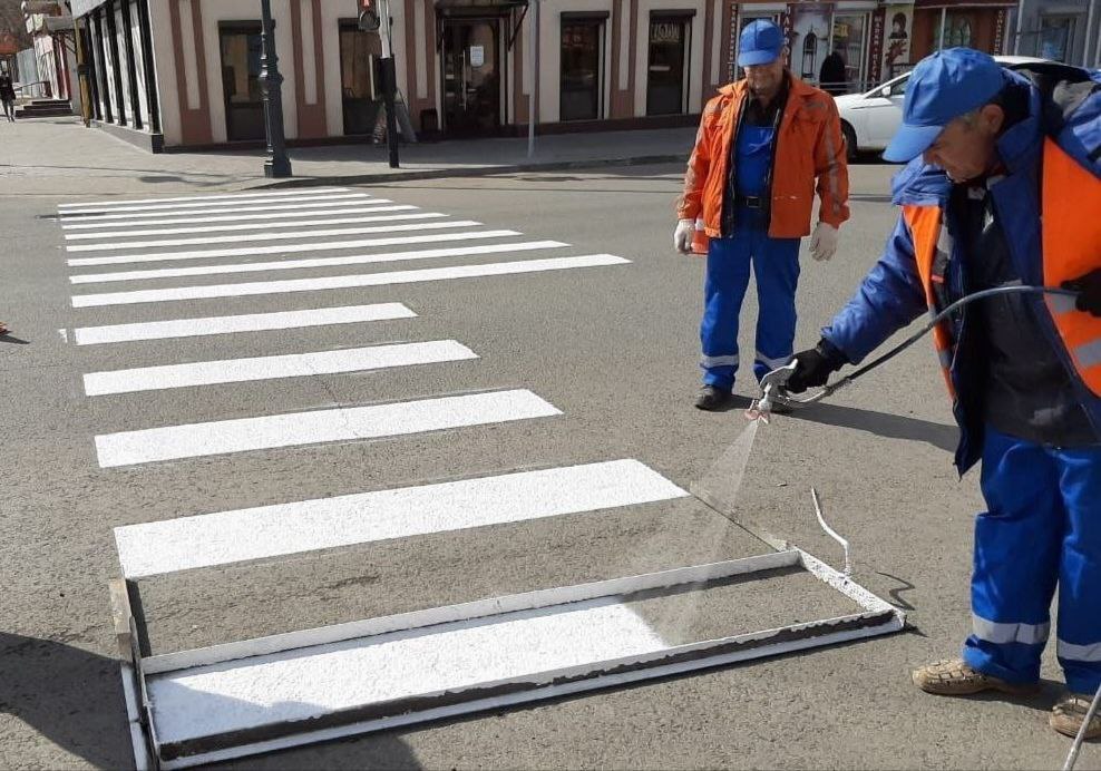 дорожная разметка