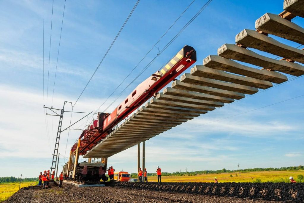 ремонт железнодорожных путей