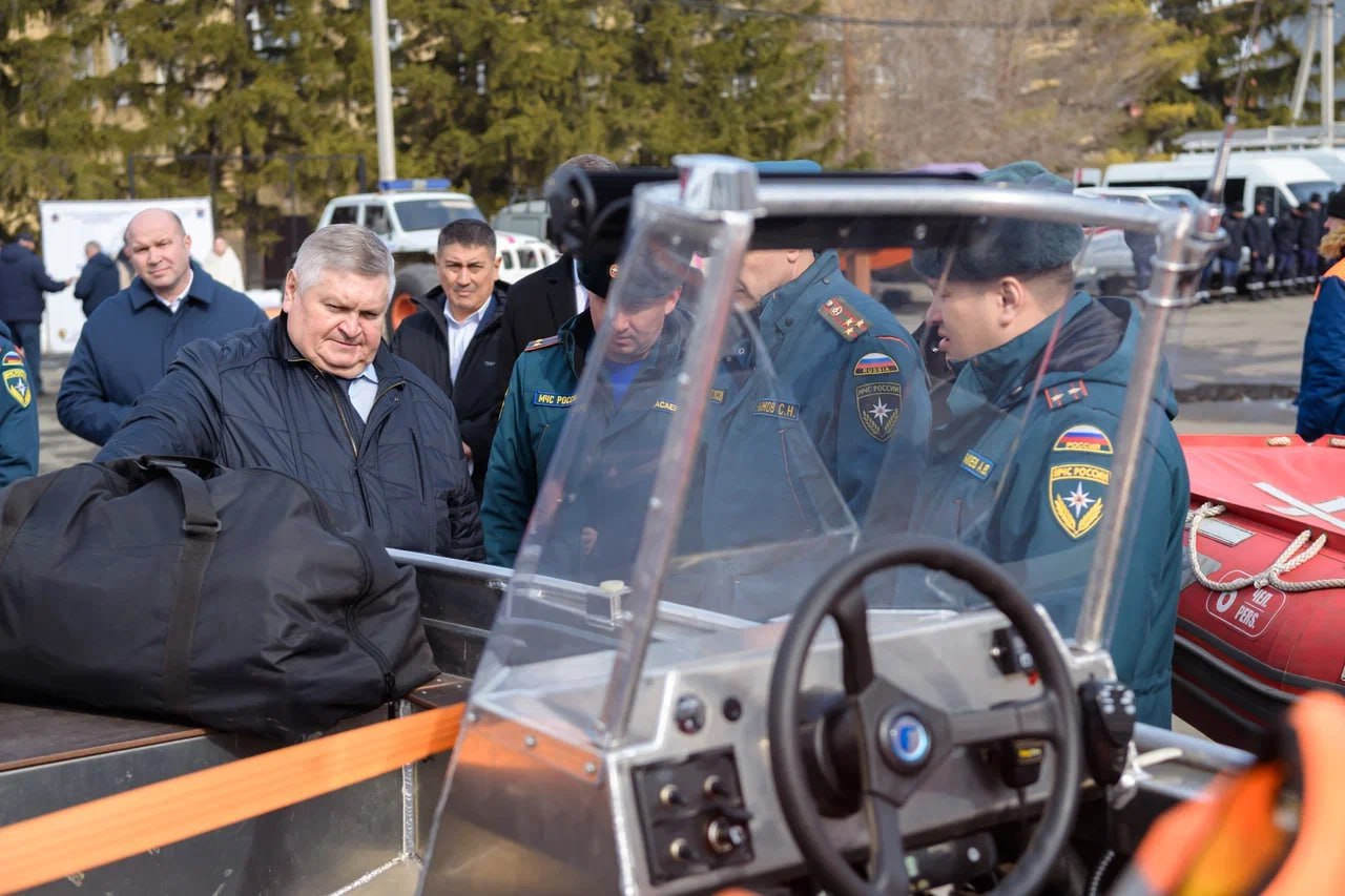 оренбургская область паводок техника