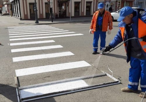 дорожная разметка