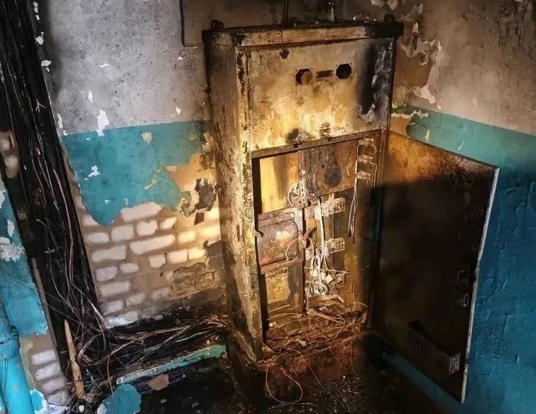 пожар на ворошилова