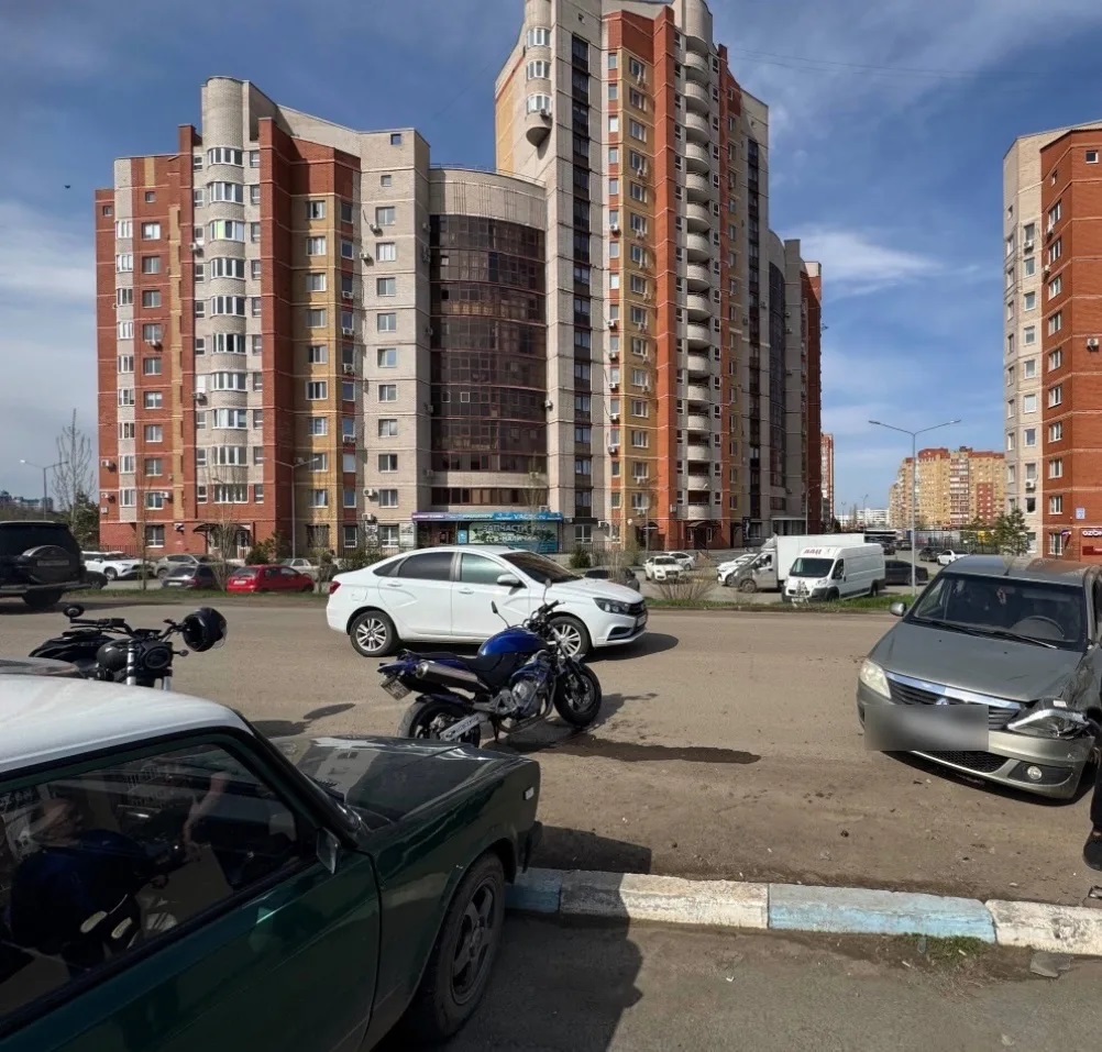 сбил мотоциклиста