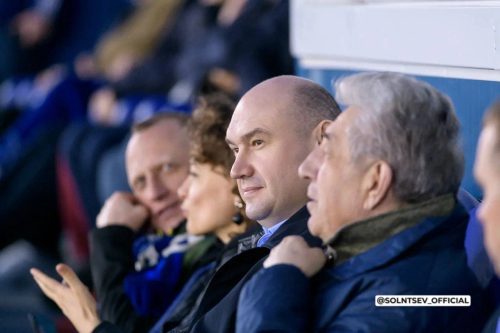 Солнцев поздравил футбольный клуб «Оренбург» с победой