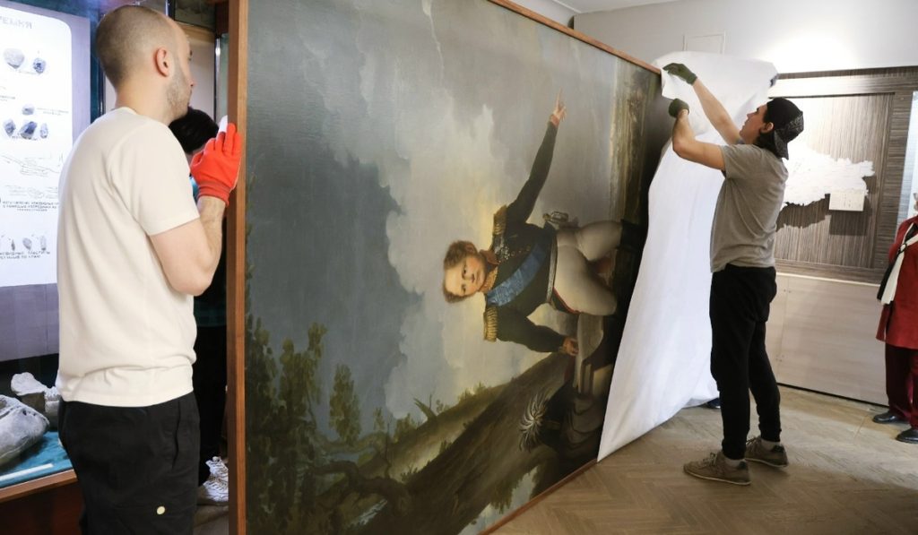 Картины из курской усадьбы Марьино представят в Пушкинском музее Москвы