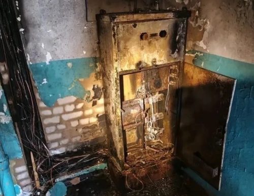 пожар на ворошилова