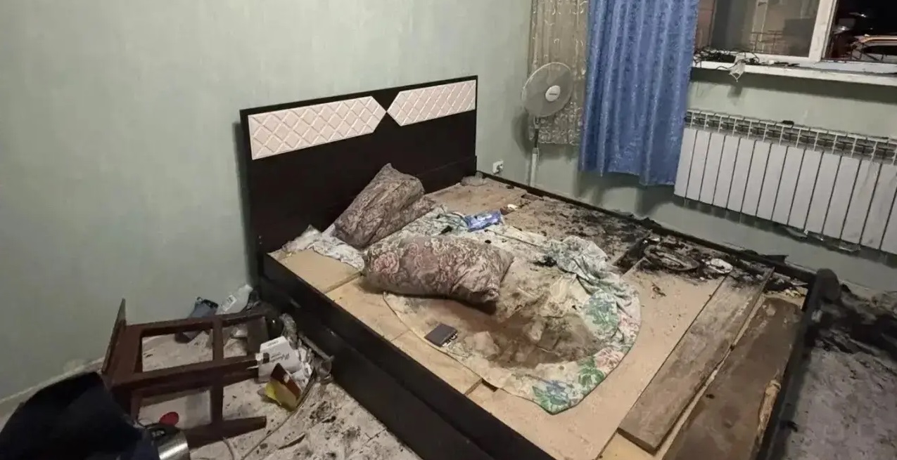 пожар проспект победы