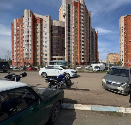 сбил мотоциклиста