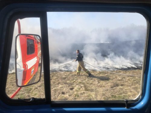 степной пожар