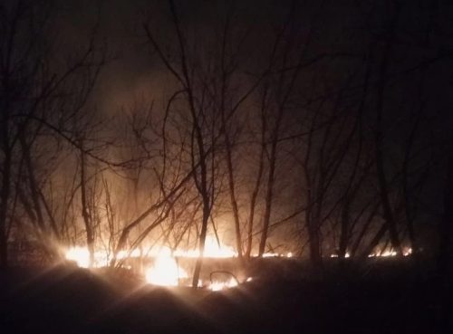 степной пожар