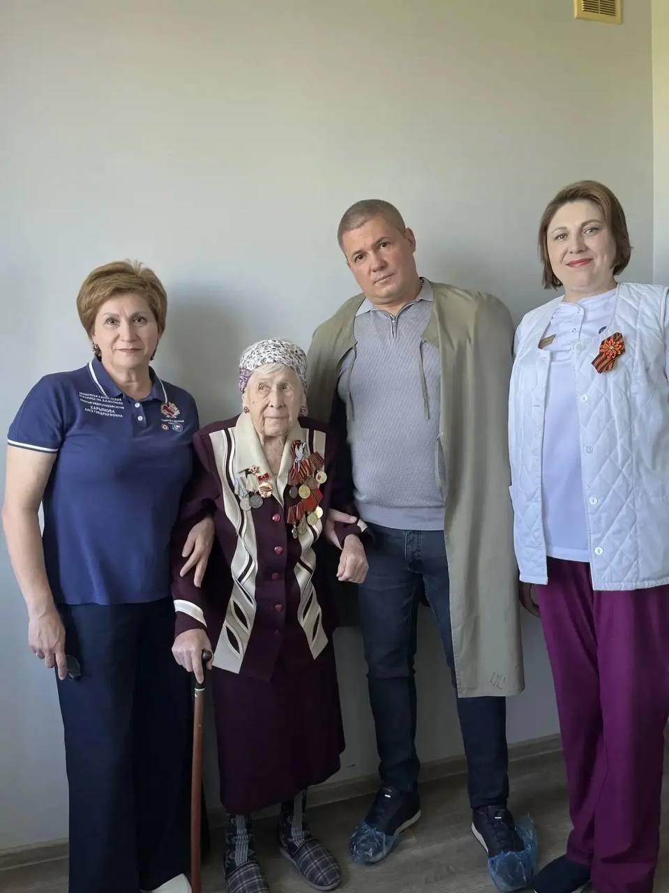 В Оренбуржье столетие отпраздновала медсестра областной больницы