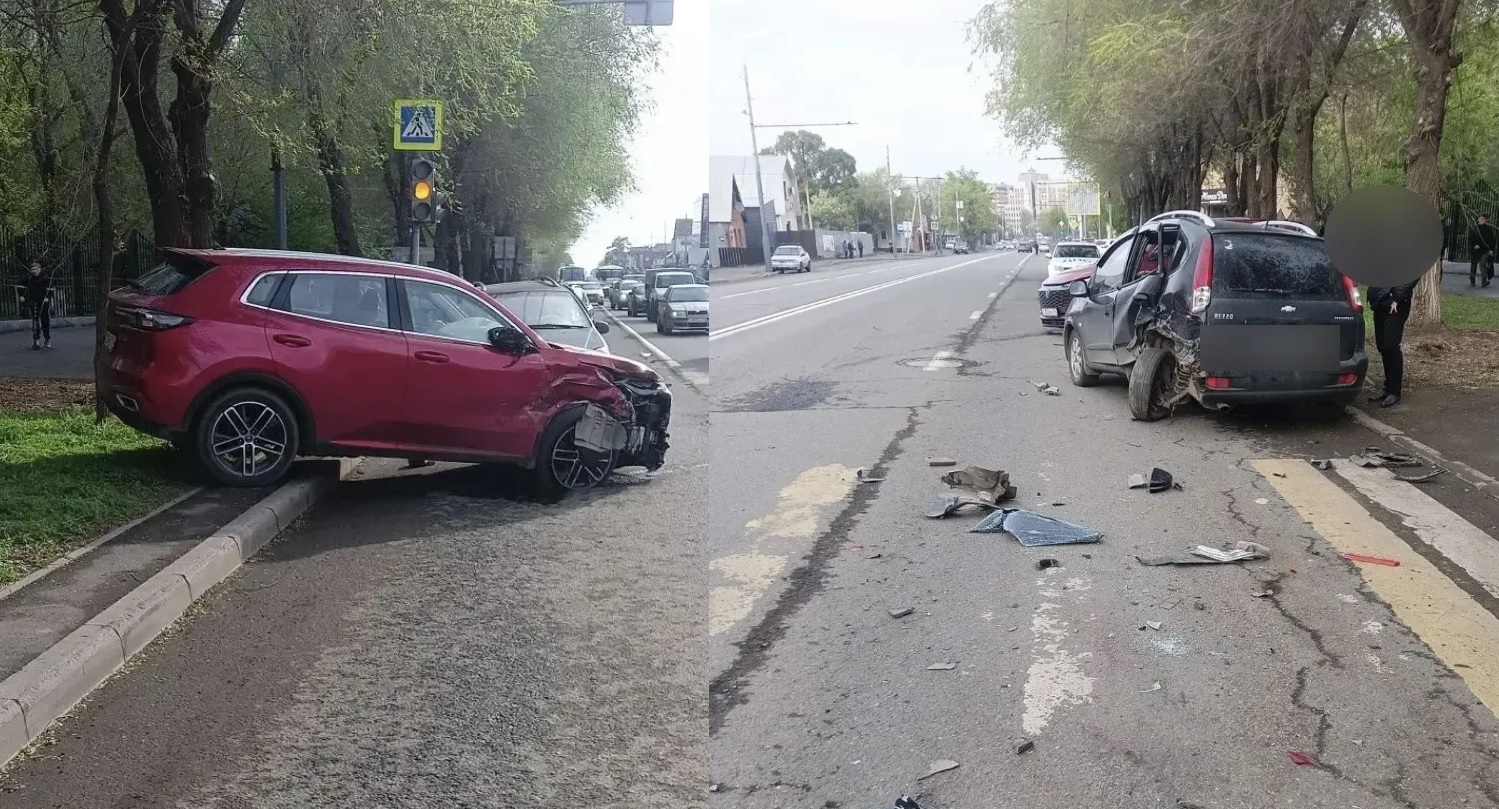 ДТП на Туркестанской