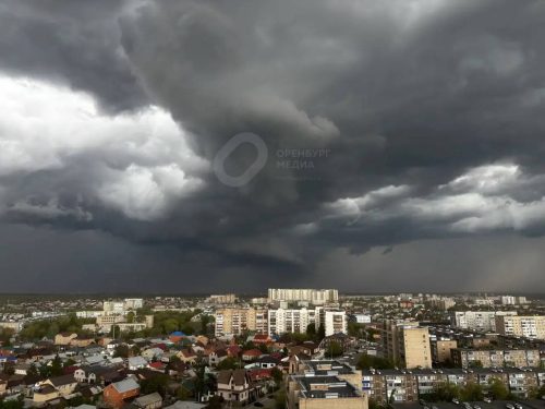 дождь в Оренбурге