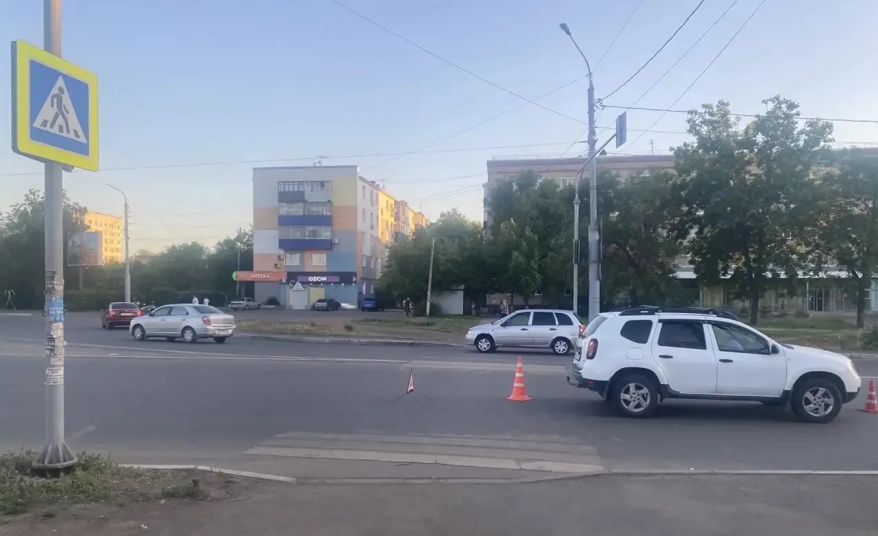 оренбург сбили двух школьниц