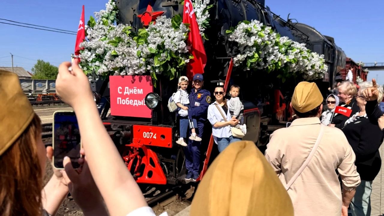 поезд победы бузулук