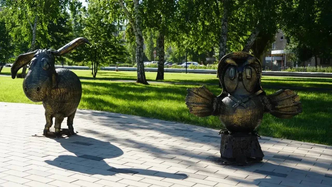 В Бузулуке Иа и Пяточек вернулись на аллею «Дружба»