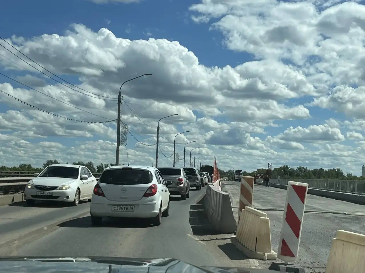 Названы новые сроки завершения ремонта моста через Урал в Оренбурге