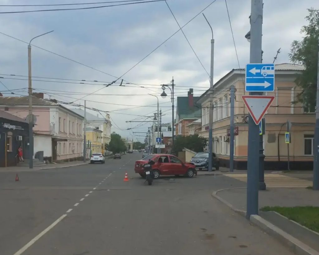 ДТП в центре Оренбурга 2