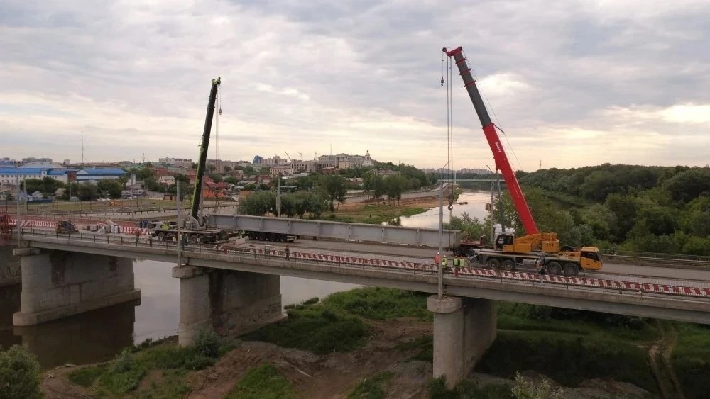 мост через урал оренбург 3