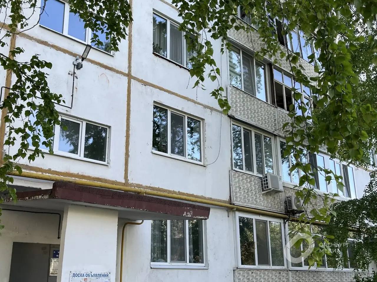 падение бпла в оренбурге
