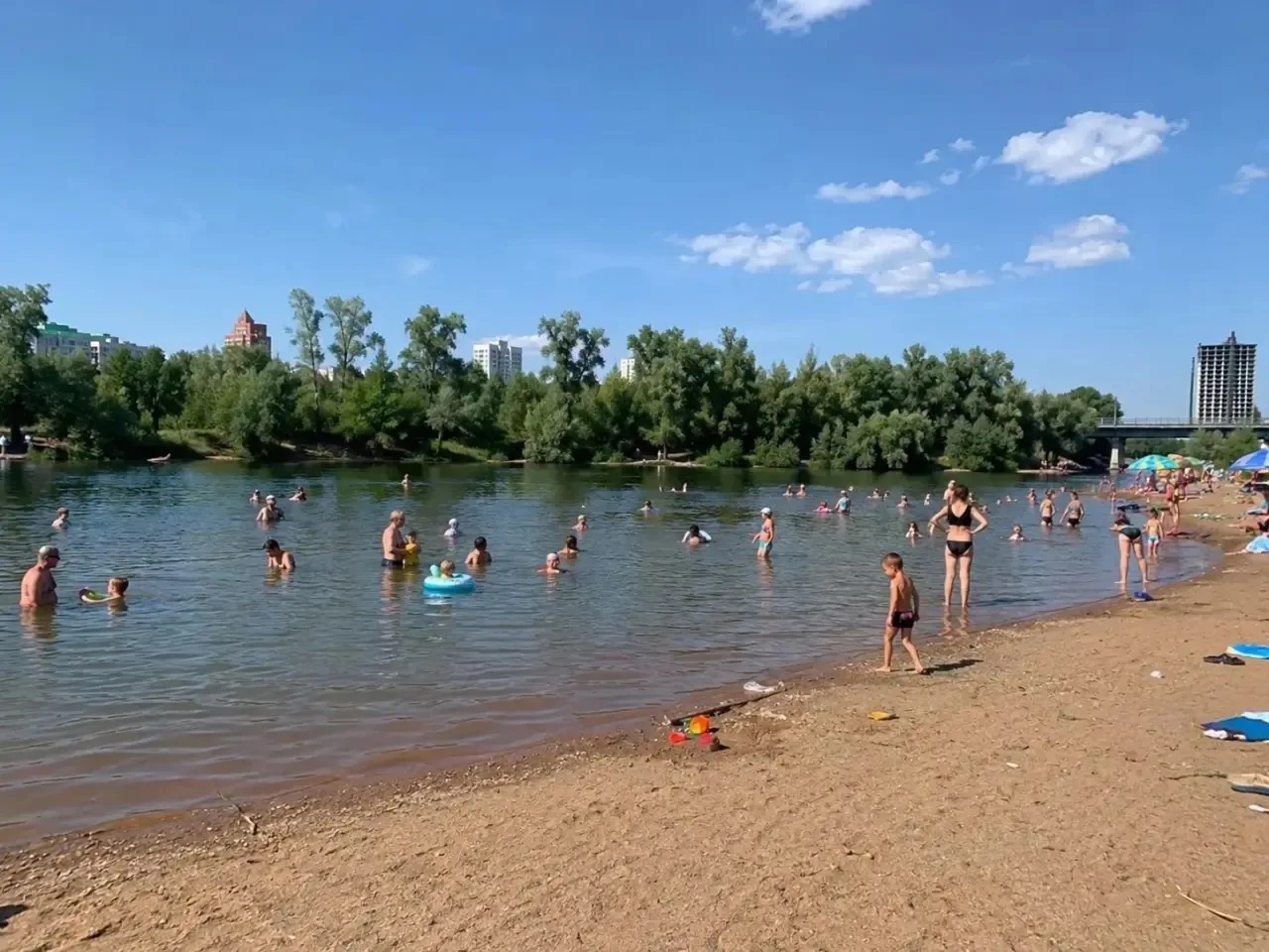 пляж