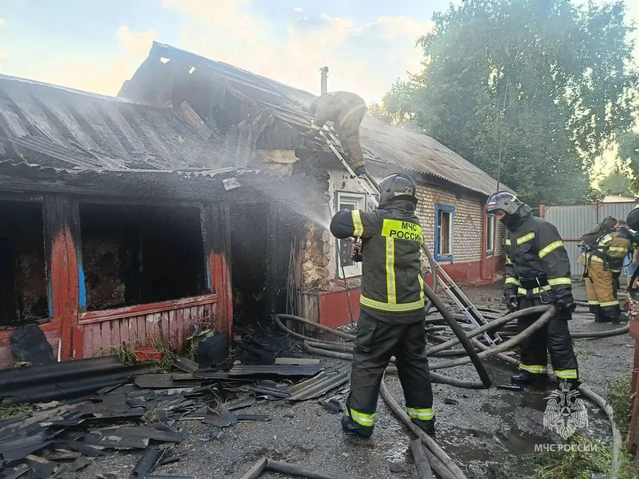 В Бузулуке на пожаре погибла пенсионерка