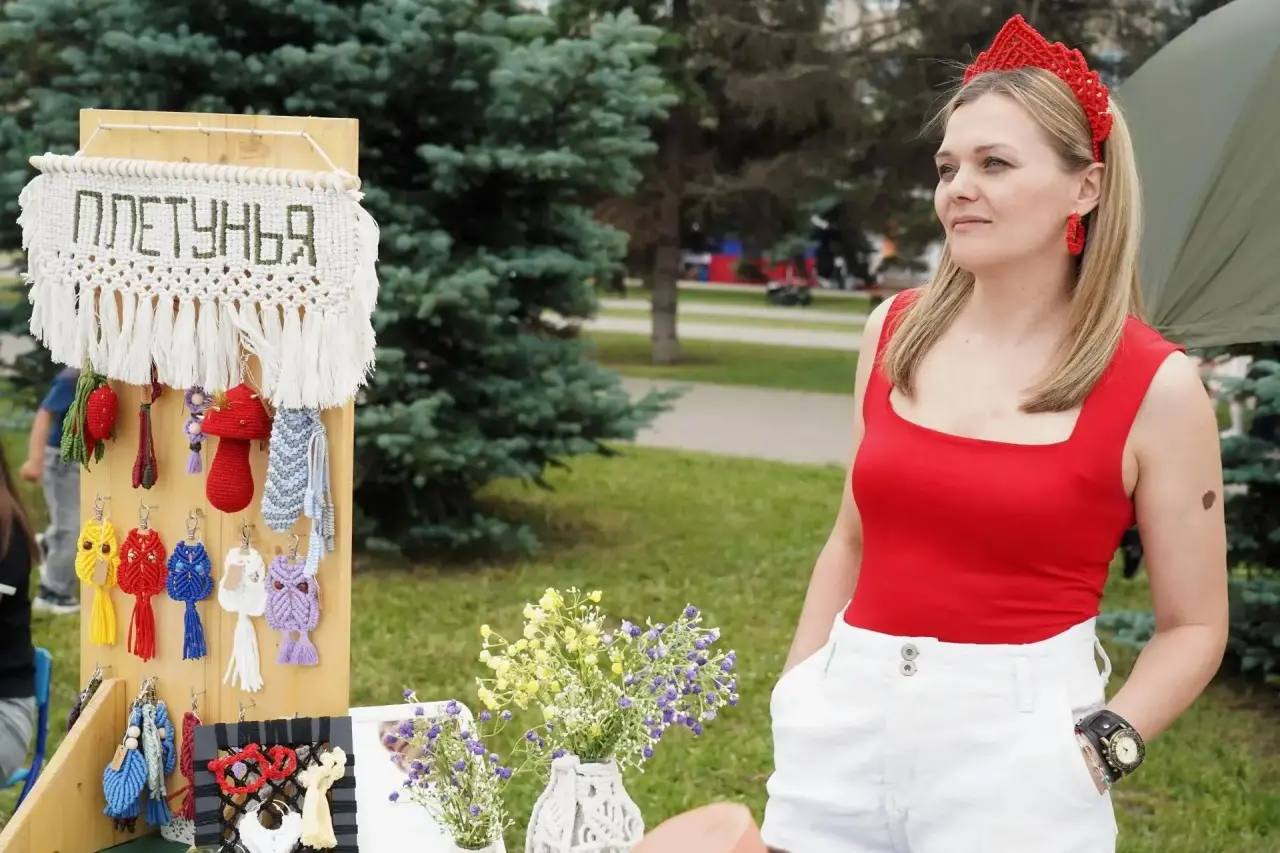 Мастерица из Оренбуржья создает оригинальные изделия в технике макраме