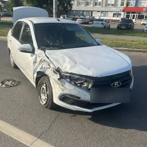 В Оренбурге произошло ДТП с участием несовершеннолетней пассажирки