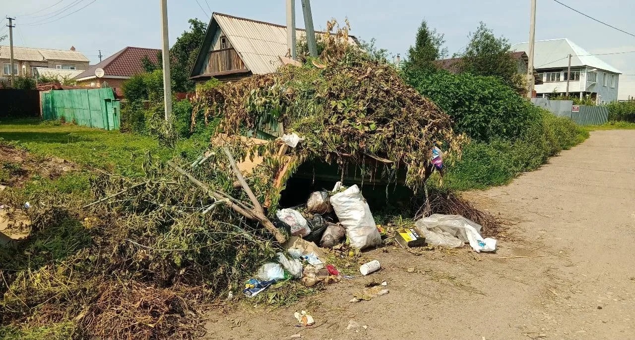 Мусорные площадки в Оренбурге