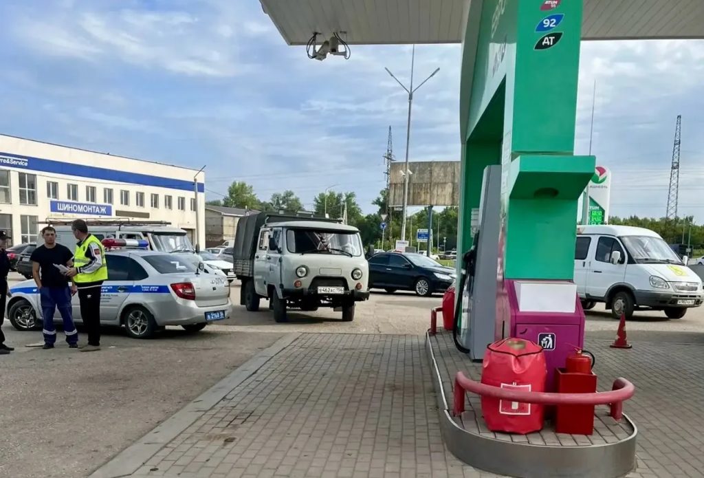 азс заправка оренбург