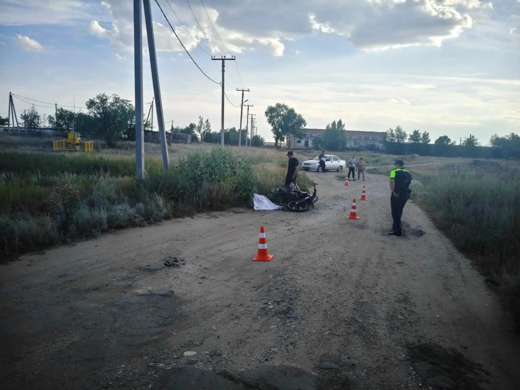 В Акбулакском районе погиб мотоциклист в ДТП