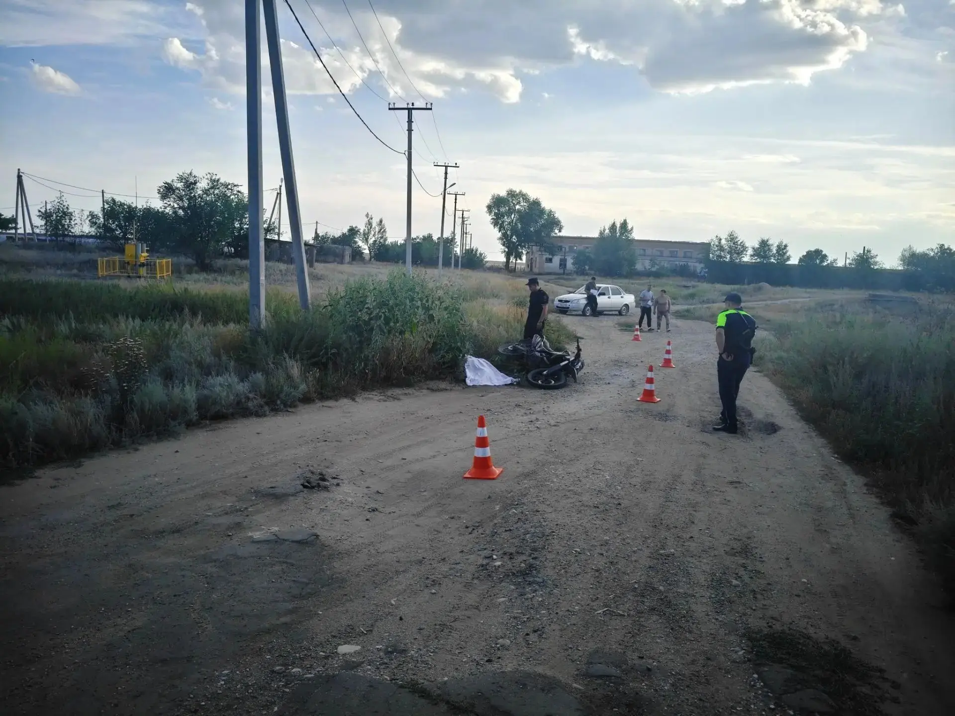 В Акбулакском районе погиб мотоциклист в ДТП