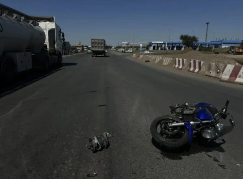 в Оренбурге госпитализировали мотоциклиста после ДТП