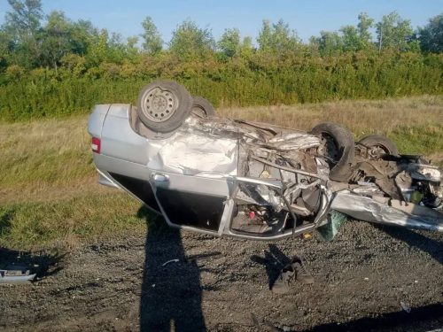В Оренбуржье на трассе произошло ДТП с пострадавшими