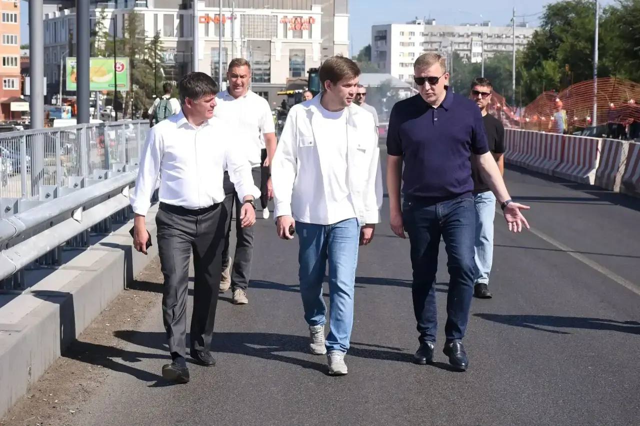 В Оренбурге завершается ремонт моста через реку Урал в установленный срок