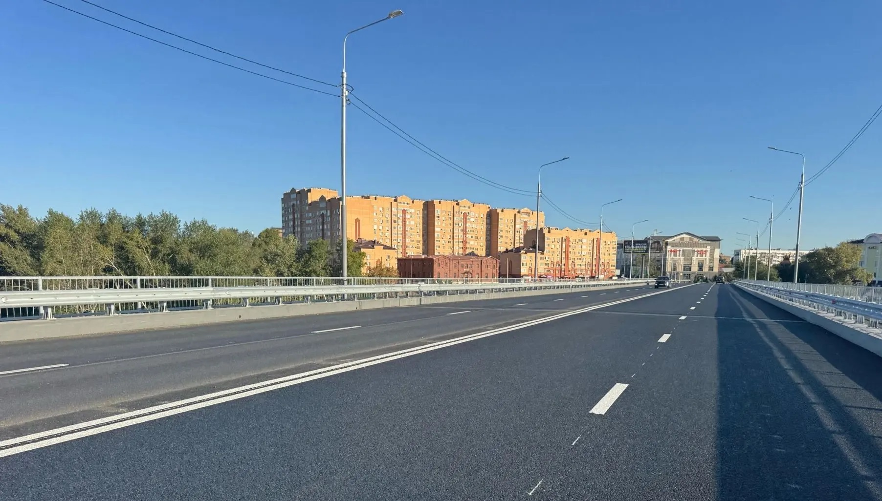 мост через урал Оренбург